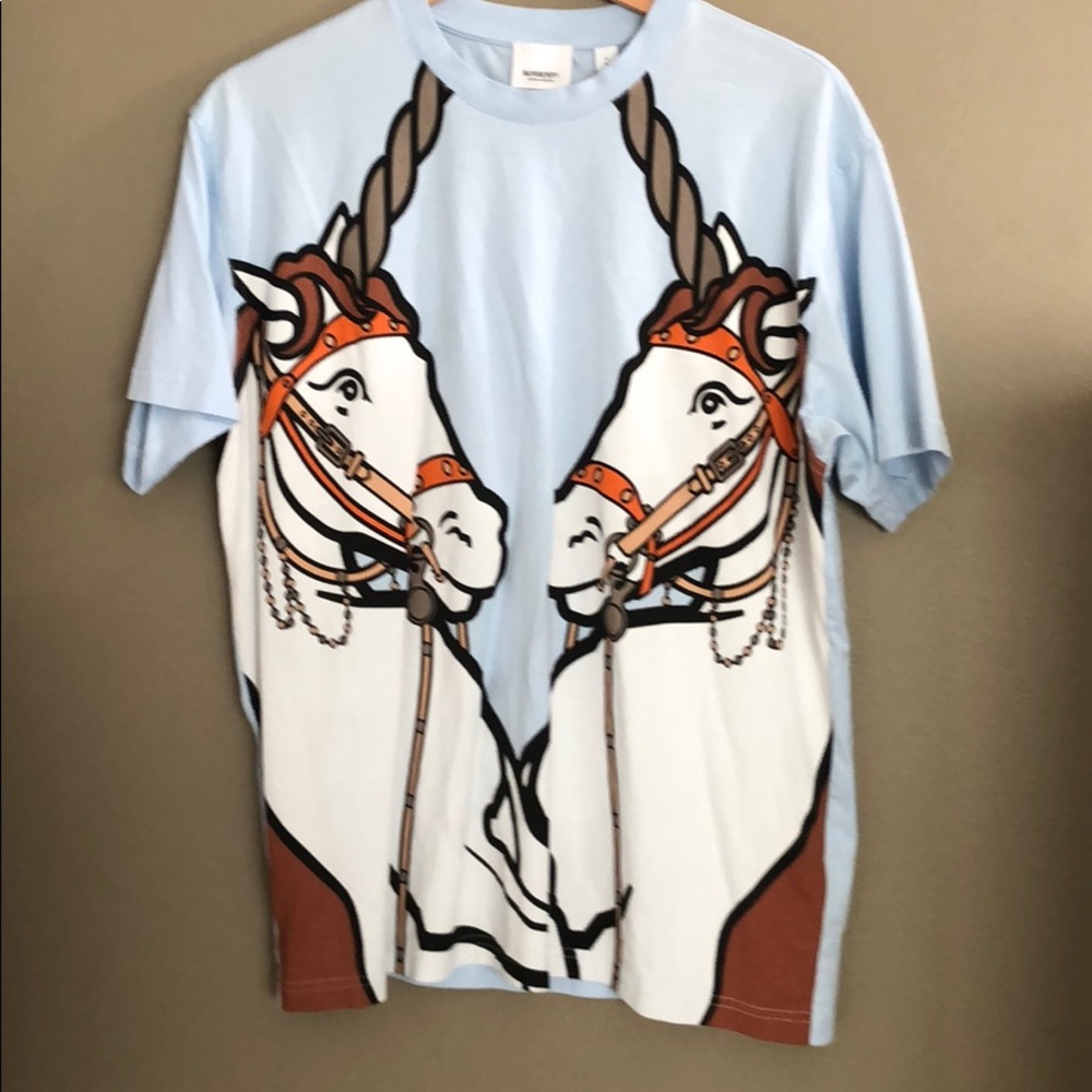 burberry 🐎logo T-shirt